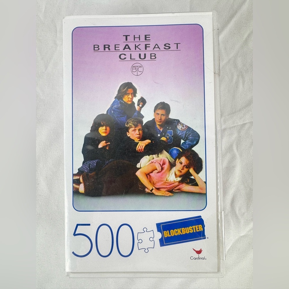SEALED! Blockbuster “The Breakfast Club” 500 Piece Puzzle